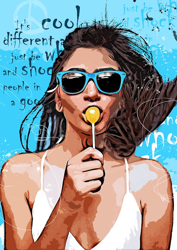 Love my lollipop posters & prints by JimmysDrawings - Printler
