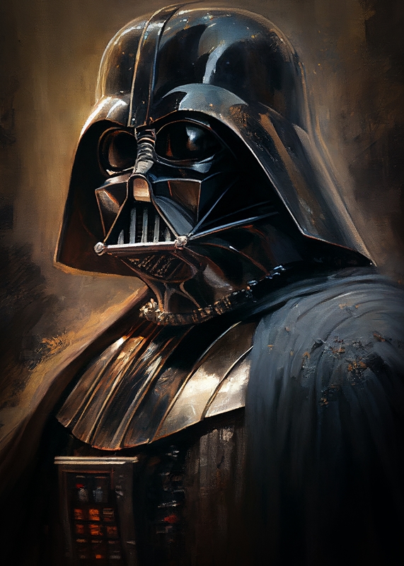Darth Vader - plakat Jonas Winge - Printler