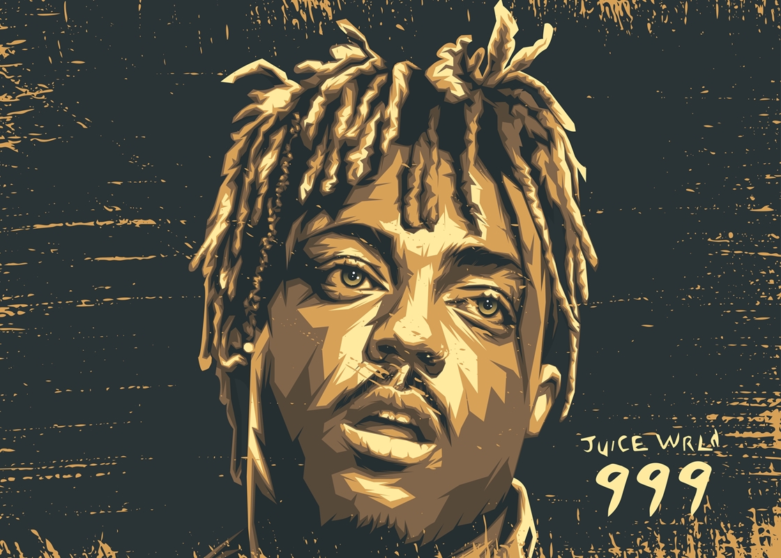 Juice WRLD Pop Art 999 - Hatker Art Store