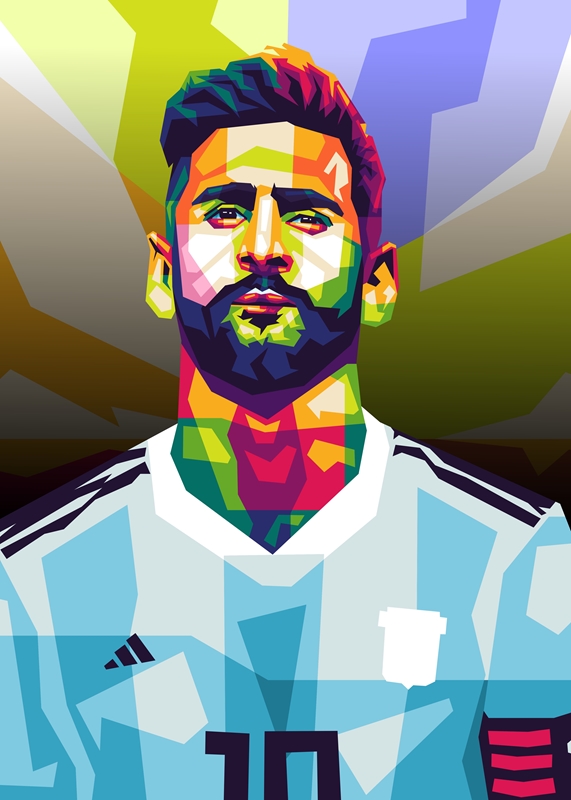 Messi P Sters Y Art Prints De Dede Wiradinata Printler