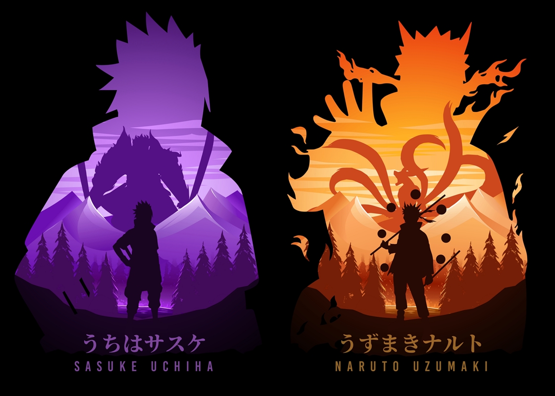 Naruto Vs Sasuke Lightning Chakra GIF | GIFDB.com