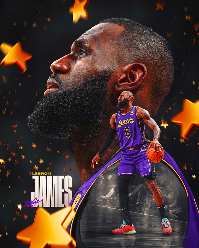 Lebron james life sale size poster