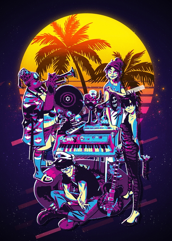 Awesome gorillaz phone wallpaper | Gorillaz, Gorillaz art, Gorillaz fan art