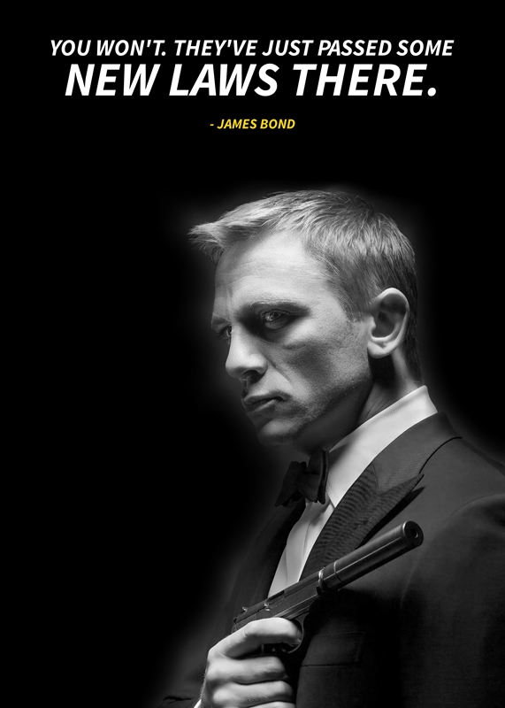 Citations de James Bond affiches et impressions par Takoyakiii