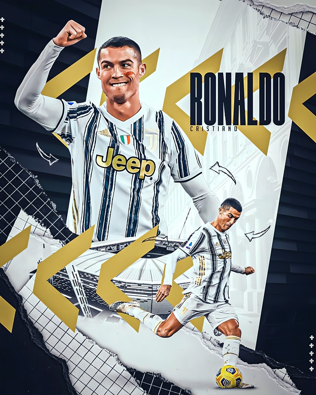 Cristiano Ronaldo Poster affiches et impressions par KunStudio - Printler