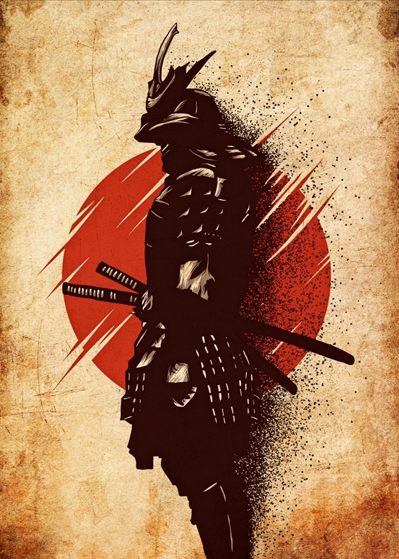 samurai posters & prints by Tanxiao art - Printler