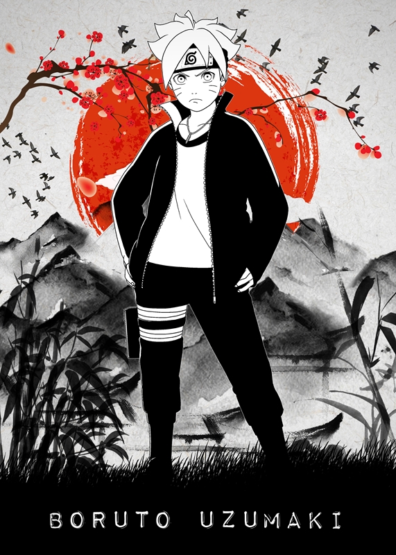Boruto Uzumaki posters & prints by Jaya Berkah - Printler