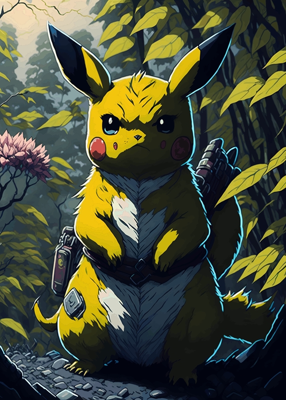 Pikachu Pokemon Affiches Et Impressions Par Chrisnu - Printler