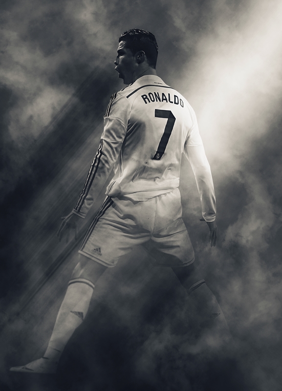 Cristiano Ronaldo Poster posters & prints by KunStudio - Printler