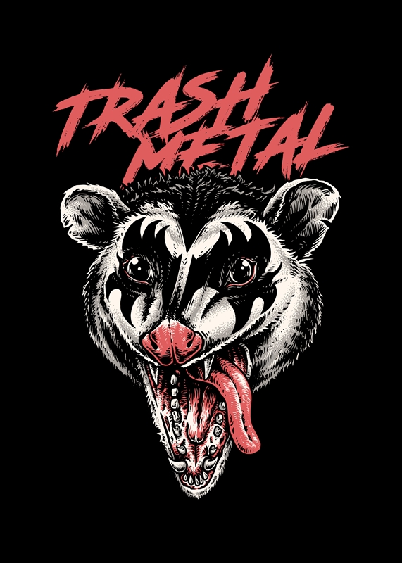 Trash Talker!, Fine Art Print