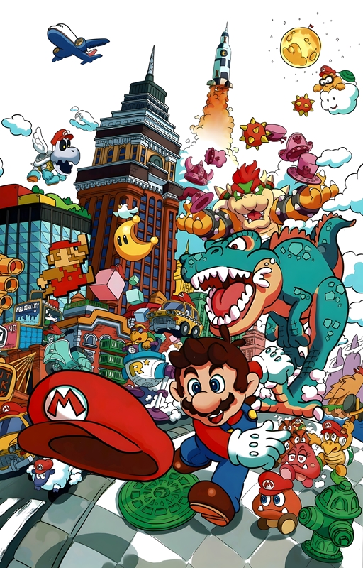 Super Mario Odyssey posters prints by Indi Creator Printler