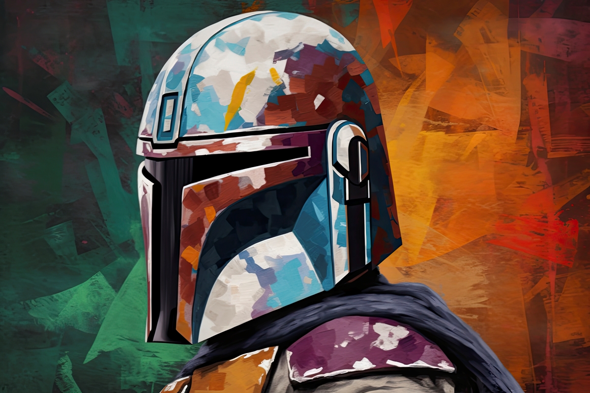 Star Wars The Mandalorian poster & stampe di GOLDLINE - Printler