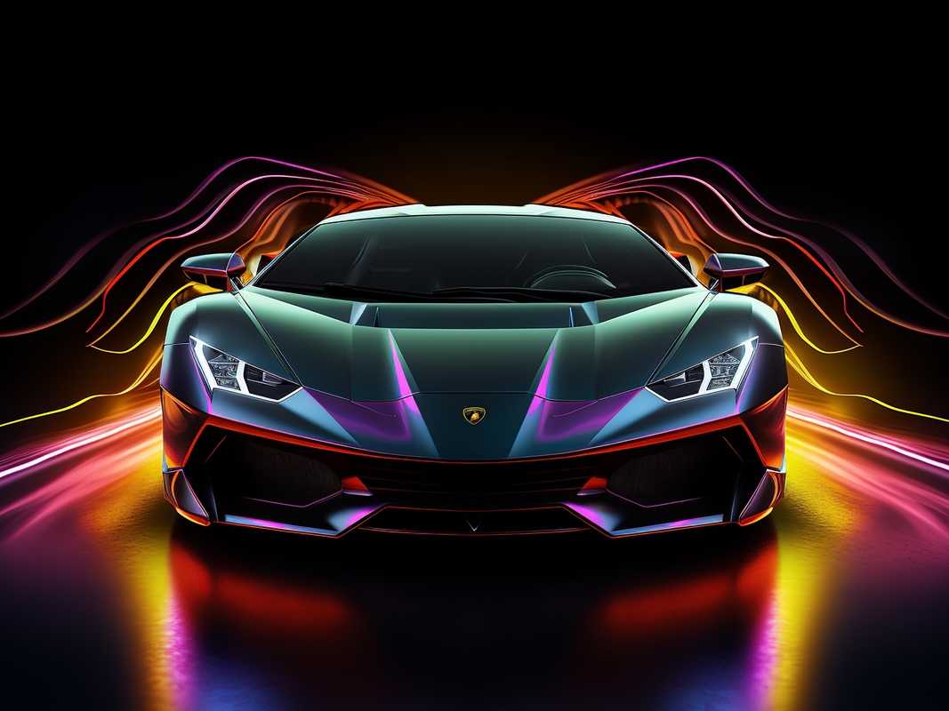 Lamborghini Poster von MotivationMania