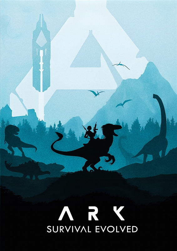 ARK Survival Evolved Minimalis posters & Art Prints de perry erin - Printler