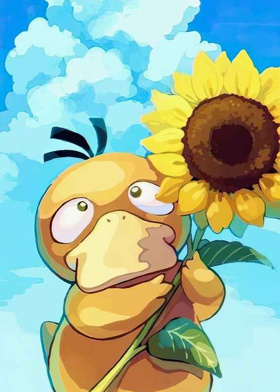 Psyduck pokemon poster good