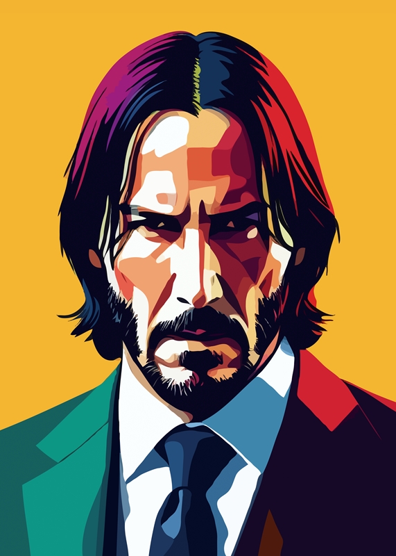 John Wick Pop Art posters & prints by tanguy poulin - Printler