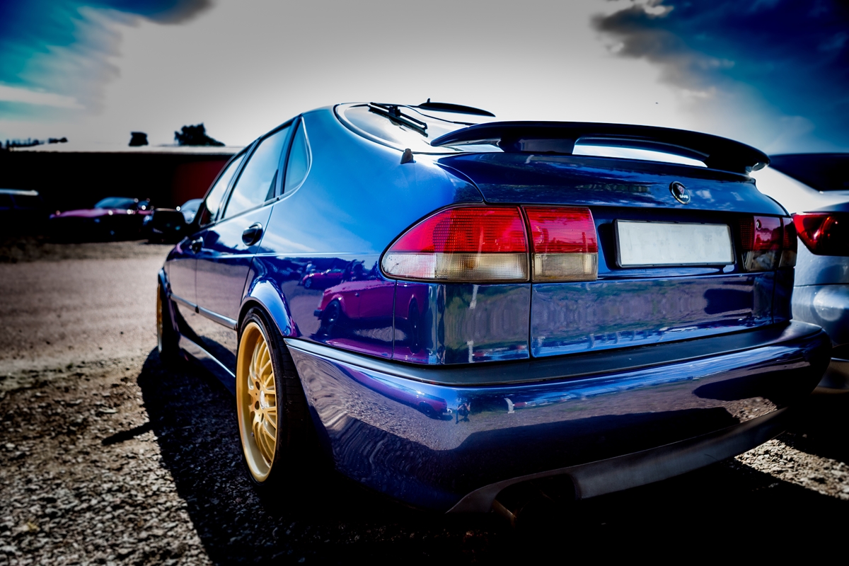 SAAB 9-3 Samochody i Kawa plakaty & art prints autorstwa Jonas