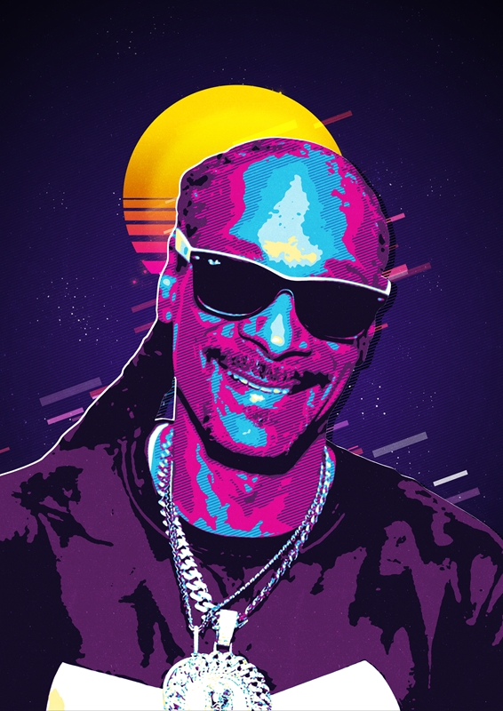 90s vintage poster「Snoop Dogg」 Snoop Dogg poster | 映画 ポスター, グラフィックポスター